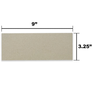 Black Diamond Skateboard Griptape Clear Grip Strips 5 pack 9" x 3.25"