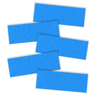 Black Diamond Skateboard Griptape Blue Grip Strips 5 pack 9" x 3.25"