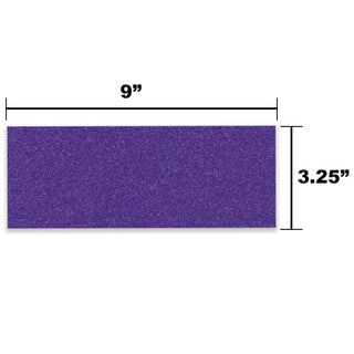 Black Diamond Skateboard Griptape Purple Grip Strips 5 pack 9" x 3.25"