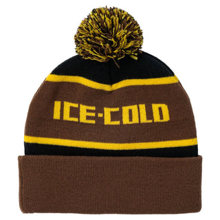 Anti Hero Skateboards Beanie Ice Bold Pom Black/Brown/Gold Black