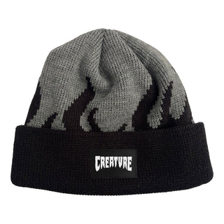 Creature Skateboards Beanie Relic Charcoal Black