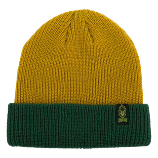 Creature Skateboards Beanie Boneheal Label Gold/Green