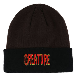 Creature Skateboards Beanie Burn Witch Burn Brown