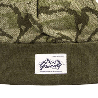 Grizzly Beanie The Rockies Pom Olive