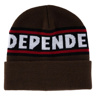 Independent Trucks Beanie Bar Logo Chocolate