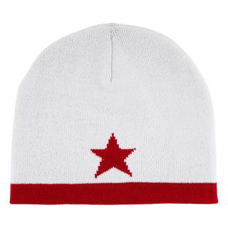 Nor Cal Beanie Republic Skull Cap White