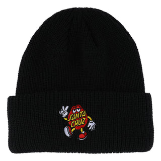 Santa Cruz Skateboards Beanie Dot Guy Youth (Kids) Black