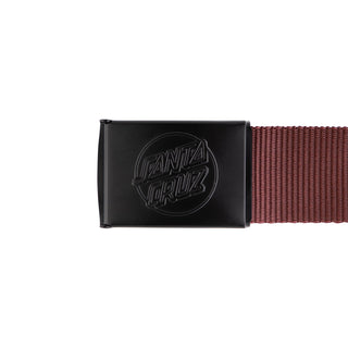 Santa Cruz Skateboards Belt Opus Dot Web Maroon