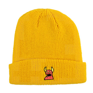 Toy Machine Beanie Sketch Monster Mustard