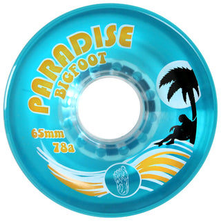 Bigfoot Longboard Wheels - 65mm Islanders Blue