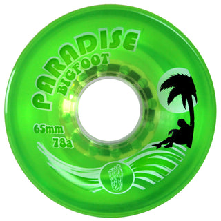 Bigfoot Longboard Wheels - 65mm Islanders Green
