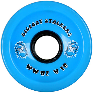 Bigfoot Longboard Wheels 70mm Stalkers Blue