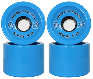 Bigfoot Longboard Wheels 70mm Stalkers Blue