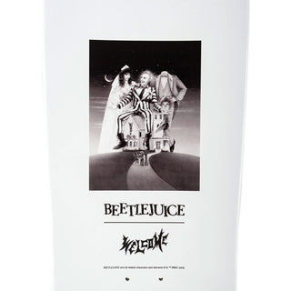 Welcome Skateboards x Beetlejuice Deck Lydia on Gaia Black/White Dip 9.6" x 31.75"