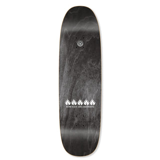 Black Label Skateboard Complete Omar Hassan Never Stop Shof Edition Black Widow Red 9.25" x 32.25"