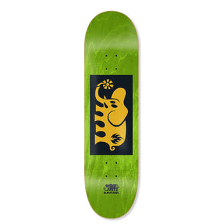 Black Label Skateboard Deck Elephant Block Yellow Assorted 8.25" x 32.12"