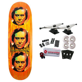 Black Label Skateboard Complete Jason Adams Lost Highway Custom Egg Shaped 9.5" Assorted