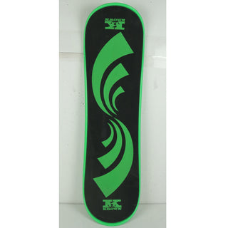 Blem Krown Snowskate 9" x 32" Carve Green Snow Skate