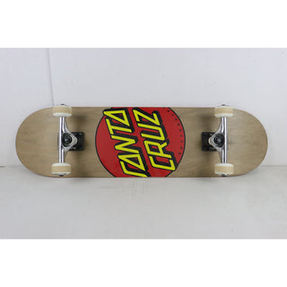 Blem Santa Cruz Skateboard Assembly Classic Dot Grey 8.375" x 31.83" Complete