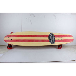 Blem Paradise Longboard Complete 9" x 44" Red Pinstripe Kicktail Shape