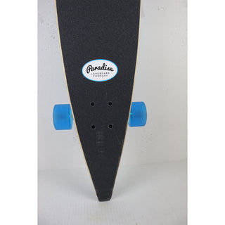 Scratched Paradise Longboard Complete Mavricks Surf Wave Pintail 9" x 47.75"