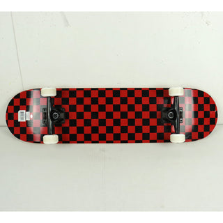 Blem Krown Skateboard Complete Rookie Red/Black Checkers 7.75"