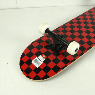 Blem Krown Skateboard Complete Rookie Red/Black Checkers 7.75"