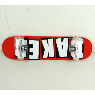 Blem Baker Skateboard Factory Assembled Complete Logo Red/White 8.0"