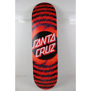 Blem Santa Cruz Skateboard Deck Dot Flame Red 8.5" x 32.2" Cosmetic