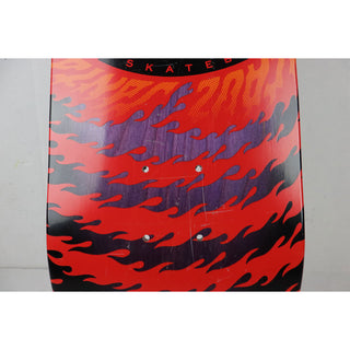 Blem Santa Cruz Skateboard Deck Dot Flame Red 8.5" x 32.2" Cosmetic