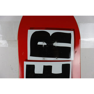 Blem Baker Skateboard Deck Logo Red/Black 8.75" x 32.625" Cosmetic (gripped)