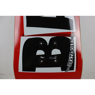 Blem Baker Skateboard Deck Logo Red/Black 8.75" x 32.625" Cosmetic (gripped)