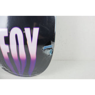 Scratched Deathwish Skateboard Deck Jamie Foy Jaws Black 8.38" x 32"