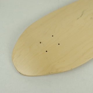 Blem Moose Skateboards Old School 10" x 30" Natural Skateboard Deck