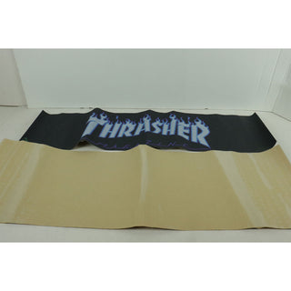 BLEM 3 SHEETS OF MISC GRIPTAPE ("Mob Thrasher logo", Pepper Salt Clear, Mob clear)