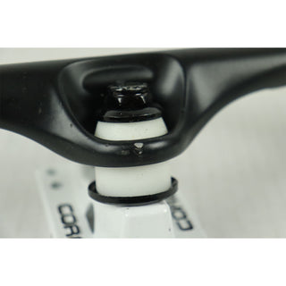 Blem Core Skateboard Trucks 6.0 (8.63") Black / White Base