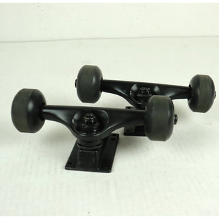 Blem Havoc Skateboard Trucks Black 7.75" - With Black Wheels - Pair - Set of 2