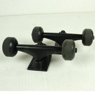 Blem Havoc Skateboard Trucks Black 7.75" - With Black Wheels - Pair - Set of 2