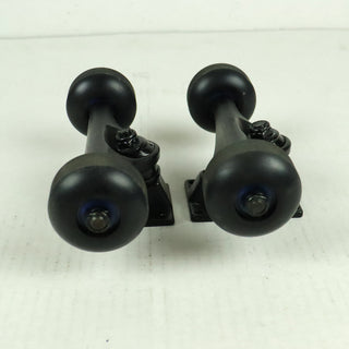 Blem Havoc Skateboard Trucks Black 7.75" - With Black Wheels - Pair - Set of 2