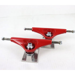 Blem Venture Skateboard Trucks 5.2 (8.0") Standard Red/Silver Cosmetic
