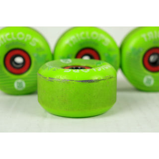 Blem Triclops Skateboard Wheels Goblin 56mm 92A with Abec 5 Bearings