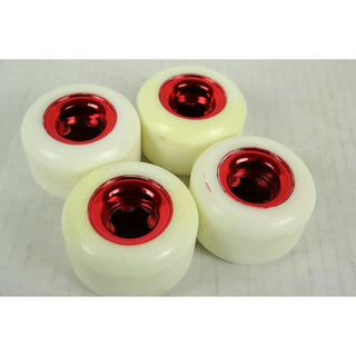 Blem Ricta Soft Cruiser Skateboard Wheels 56mm Chrome Clouds 86A Red