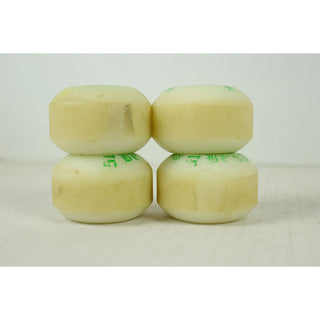 Blem Spitfire Skateboard Wheels Burners 51mm 99A White/Green with Bearings