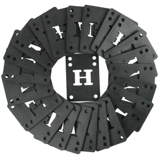 Dime Bag Hardware Shop Display 1/8" Riser Pad 12 Pack Black