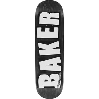 Baker Skateboard Deck Logo Veneers B2 Black 8.5" x 32.5"