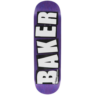 Baker Skateboard Deck Logo Veneers B2 Purple 8.5" x 32.5"