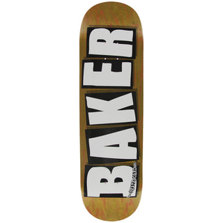 Baker Skateboard Deck Logo Veneers B2 Brown 8.5" x 32.5"