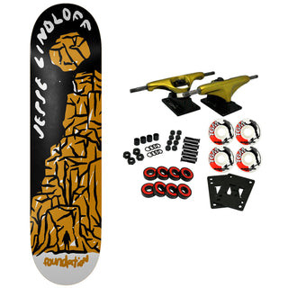 Foundation Skateboard Complete Lindloff Impending Doom 8.25" x 32"
