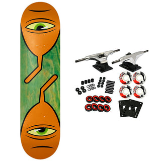 Toy Machine Skateboard Complete Sect Symmetrical Assorted Colors 8.25" x 32"