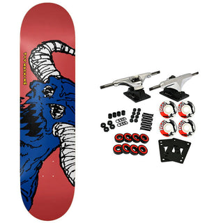 Toy Machine Skateboard Complete WTH Vice Red 8.13" x 32"